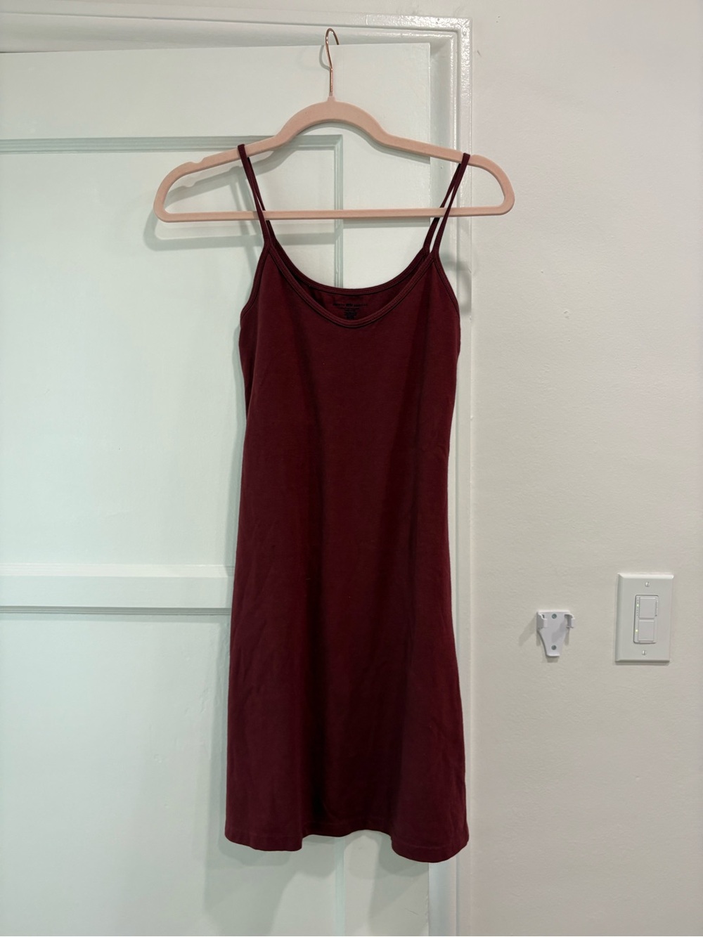 Brandy Burgundy Mini Dress